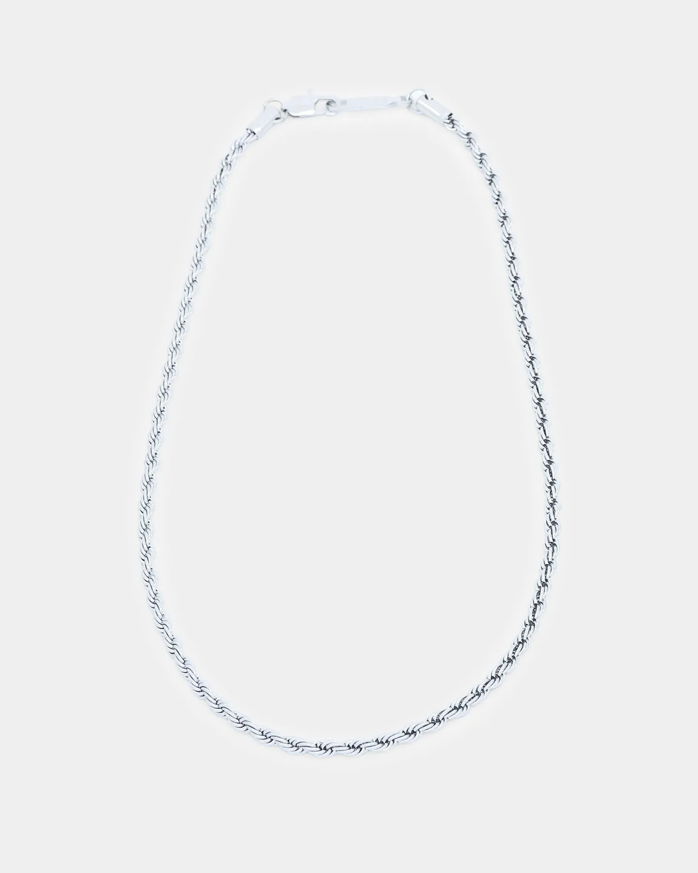NXS 3mm Rope Chain White Gold sold by Culture Kings product image thumbnail 5