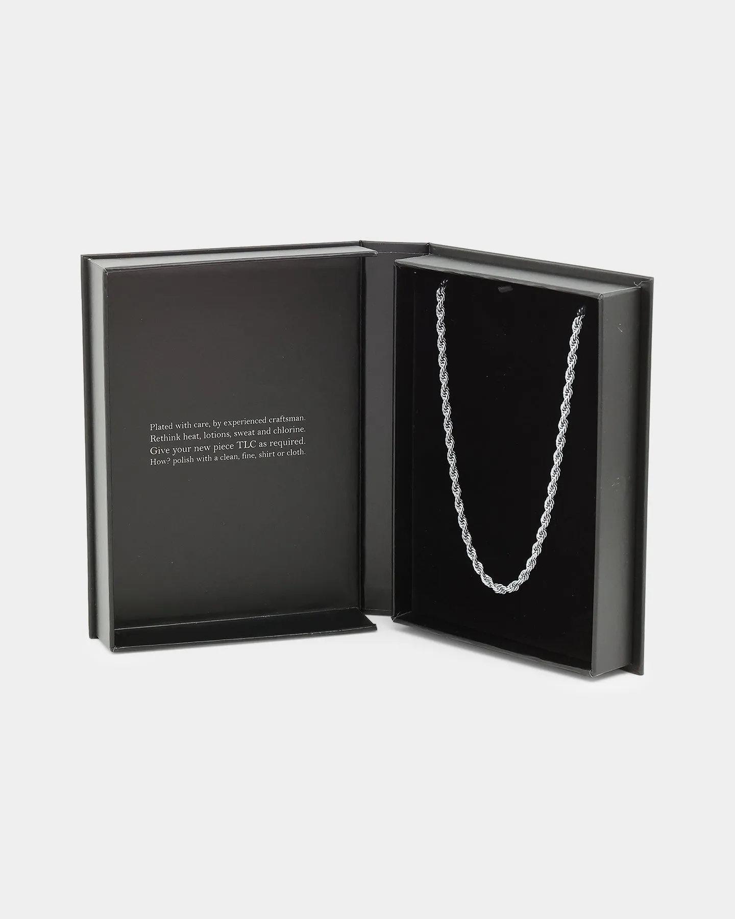 NXS 3mm Rope Chain White Gold sold by Culture Kings product image thumbnail 3