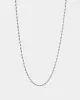 NXS 3mm Rope Chain White Gold sold by Culture Kings