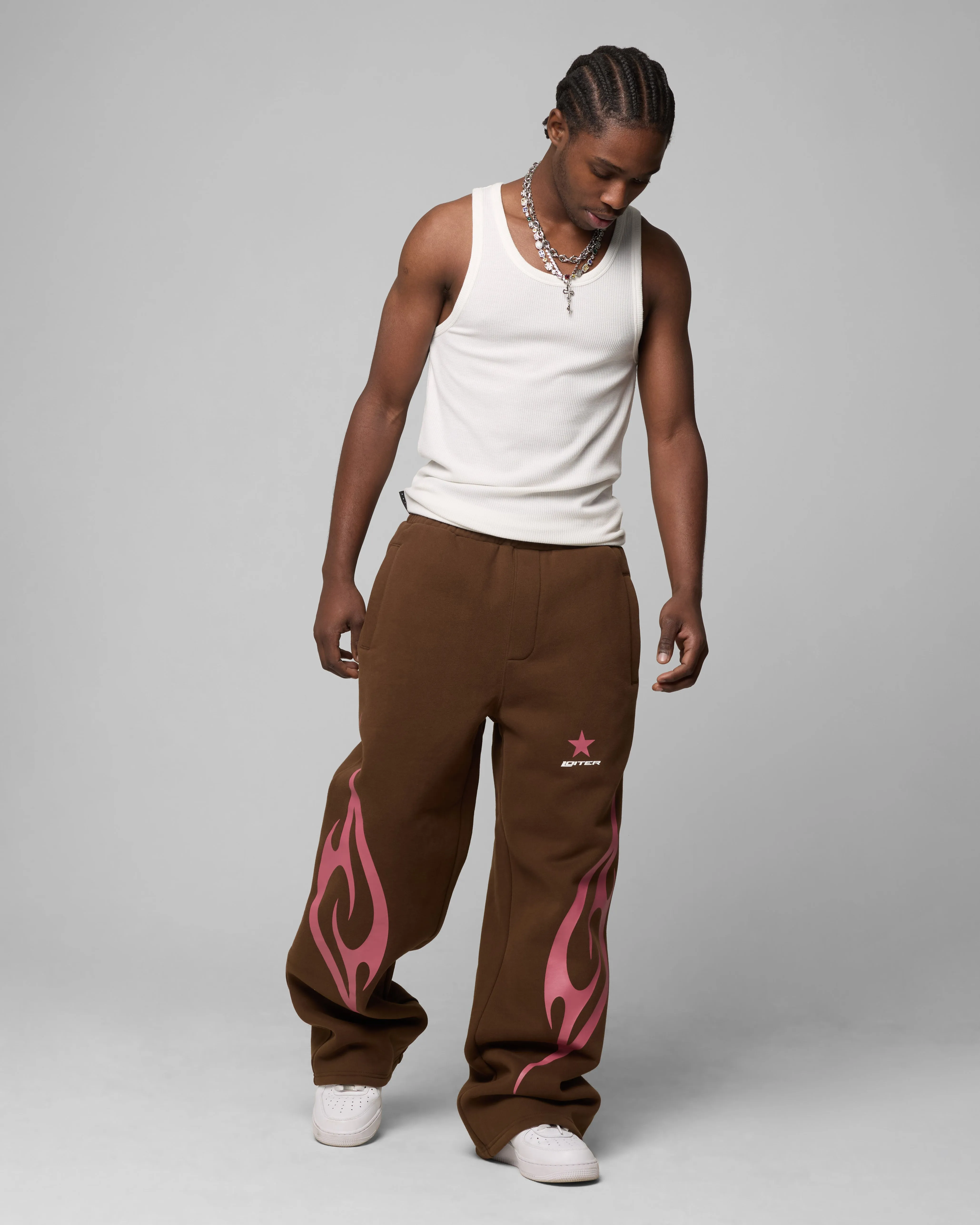 Loiter Cyber Sweat Pants Brown sold by Culture Kings product image thumbnail 2