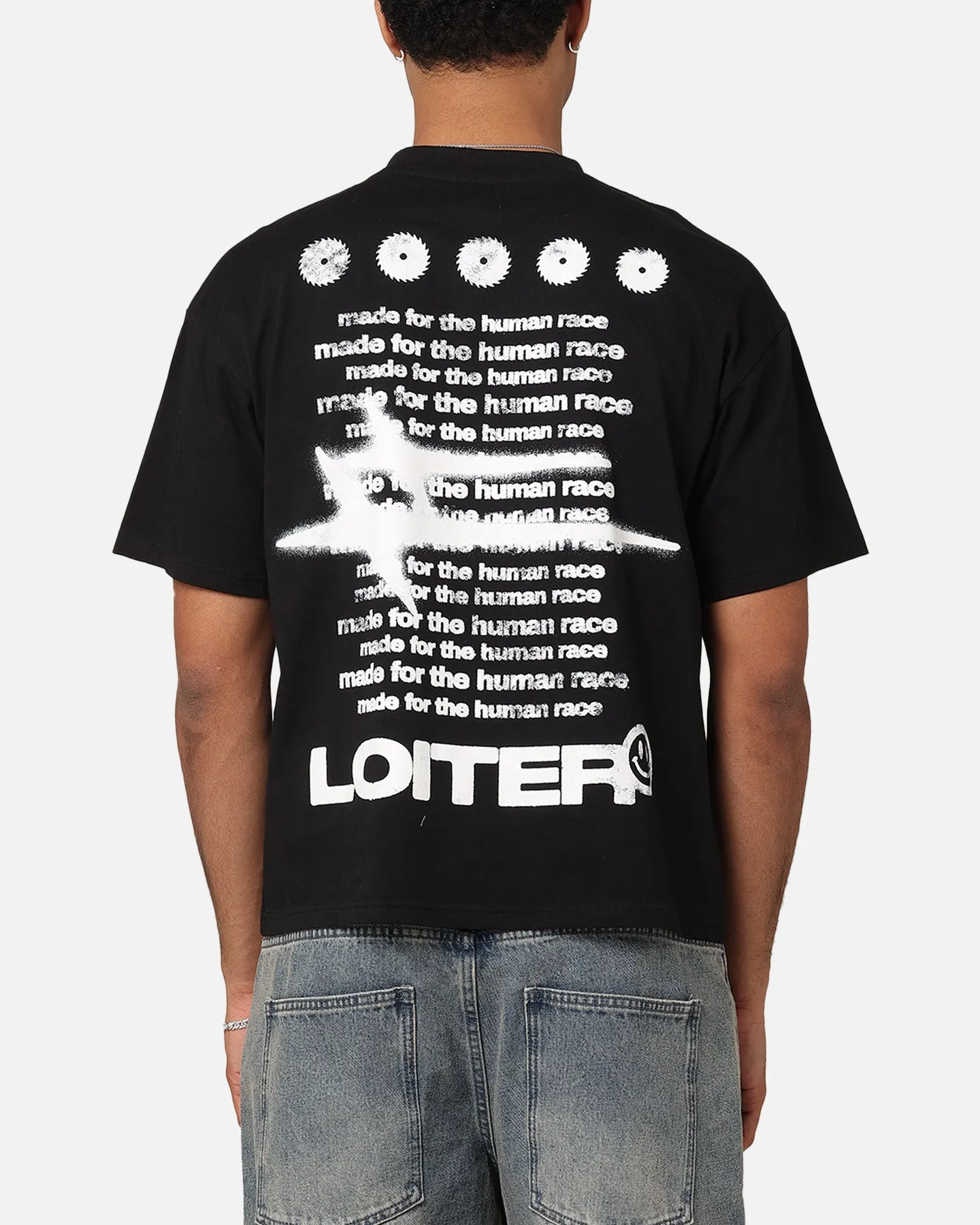 Loiter Eyes Can't Lie T-Shirt Black sold by Culture Kings product image thumbnail 2