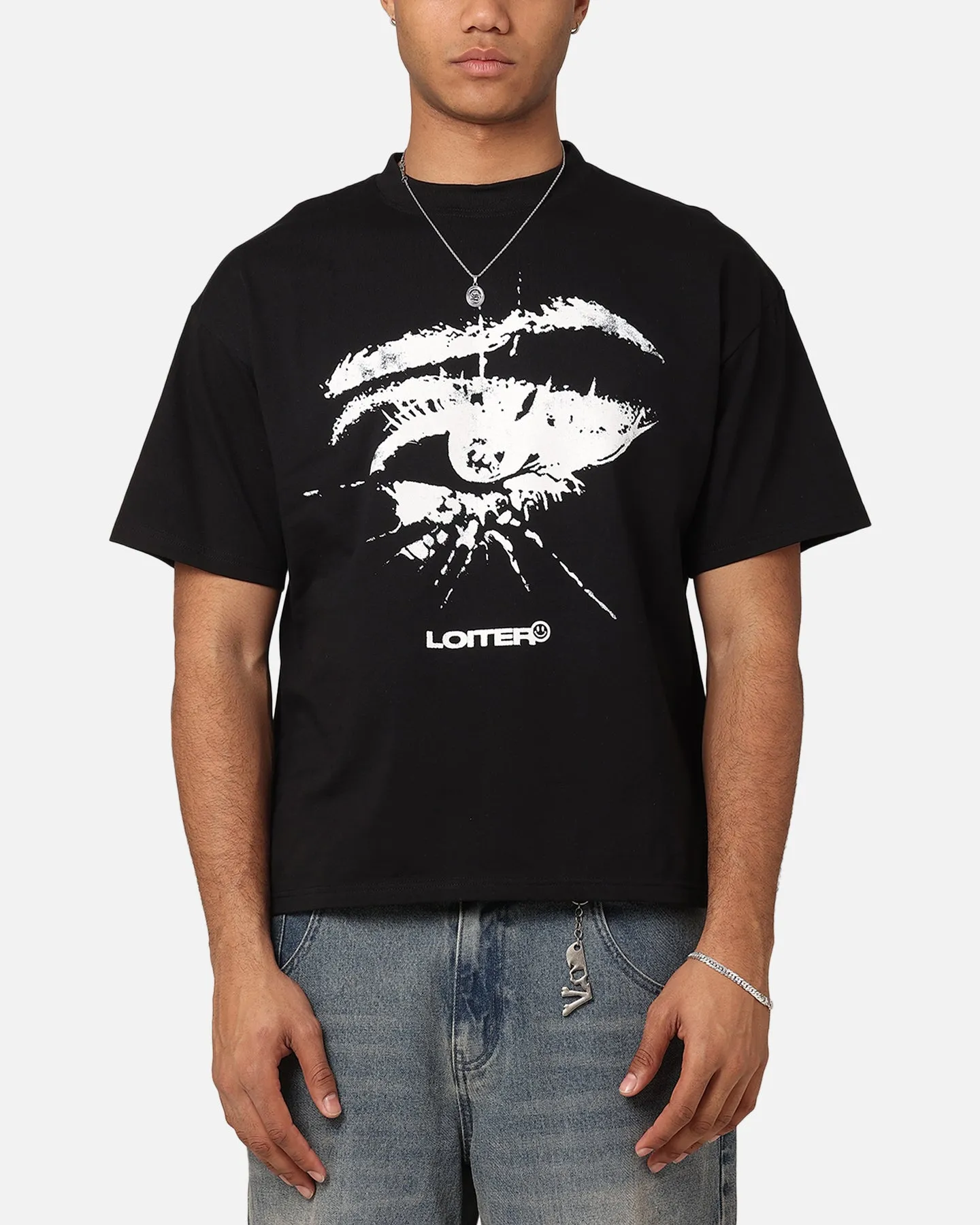Loiter Eyes Can't Lie T-Shirt Black sold by Culture Kings