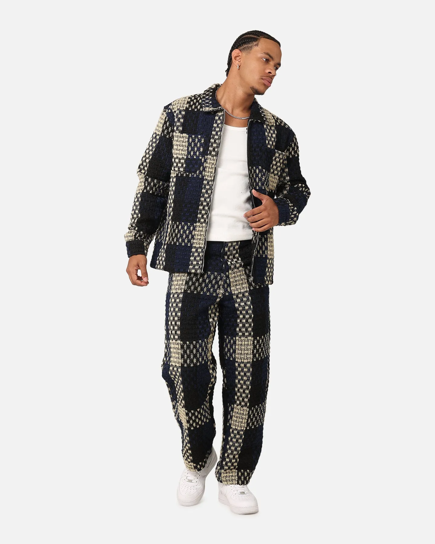 XXIII Textured Weave Pants Blue/Black/Yellow sold by Culture Kings product image thumbnail 2