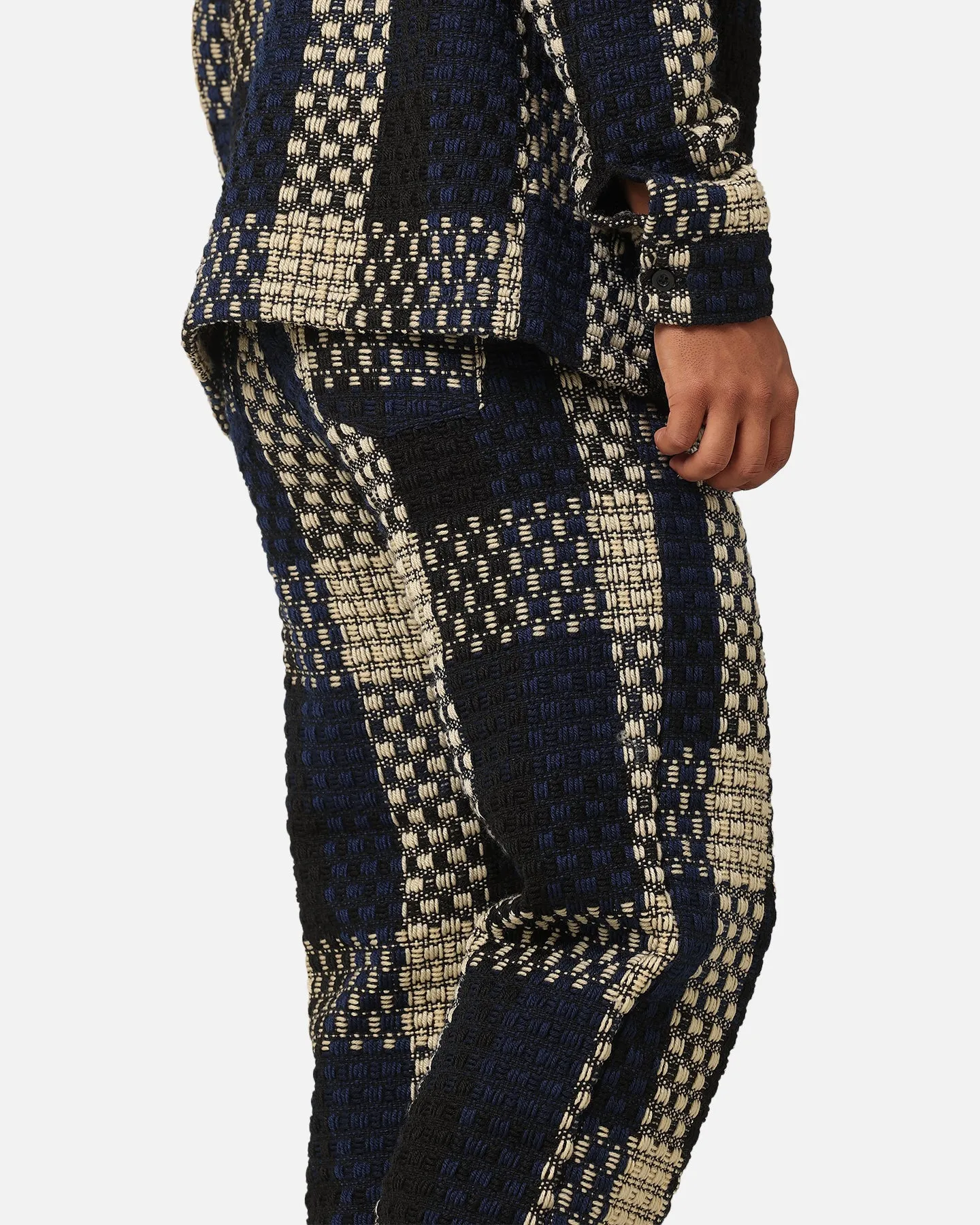 XXIII Textured Weave Pants Blue/Black/Yellow sold by Culture Kings product image thumbnail 3