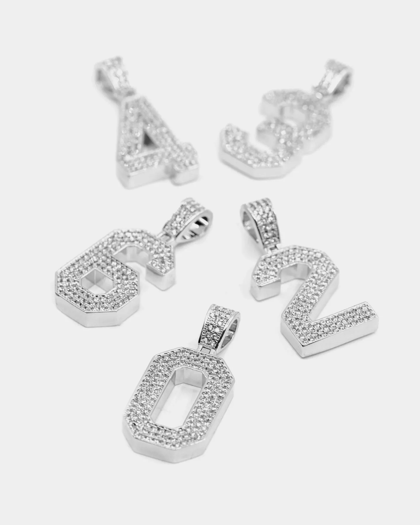 Saint Morta Men's Iced College Pendant Iced White Gold sold by Culture Kings product image thumbnail 2