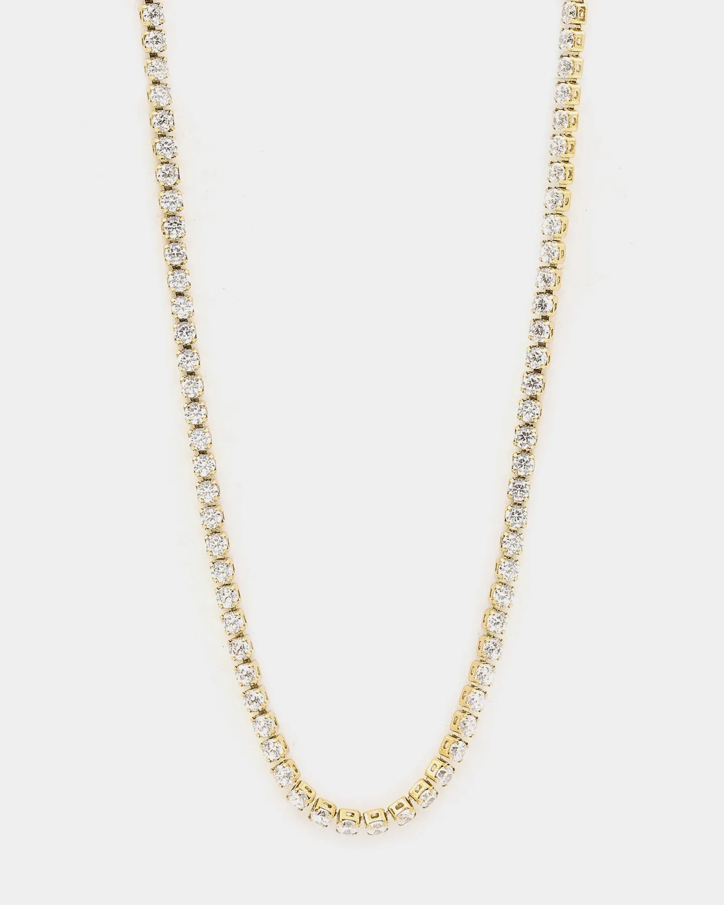 Raising Hell Women's Customisable Tennis Necklace Gold sold by Culture Kings product image thumbnail 2