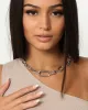 Raising Hell Women's Thick Link Chain White Gold sold by Culture Kings