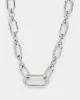 Raising Hell Women's Thick Link Chain White Gold sold by Culture Kings