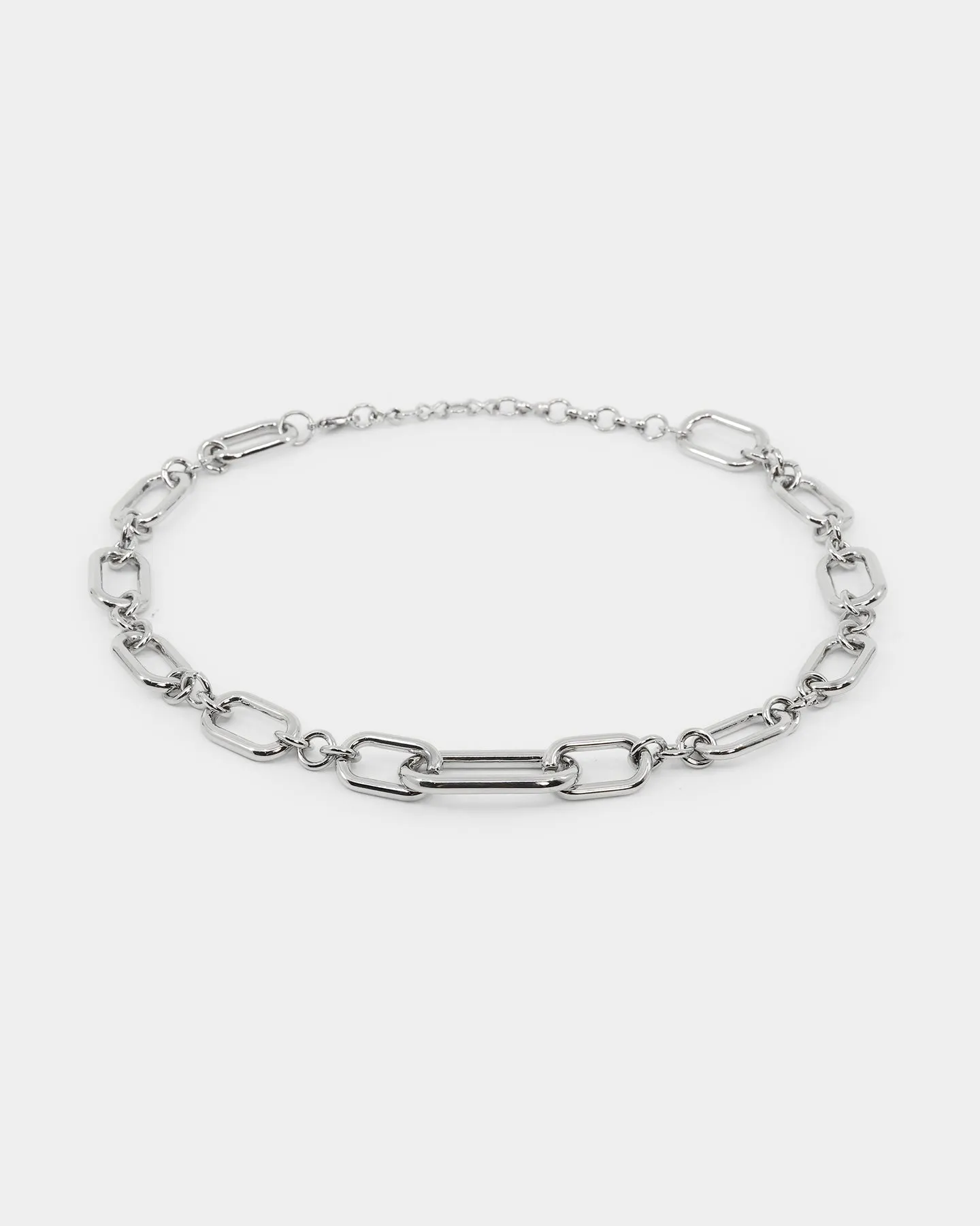 Raising Hell Women's Thick Link Chain White Gold sold by Culture Kings product image thumbnail 5