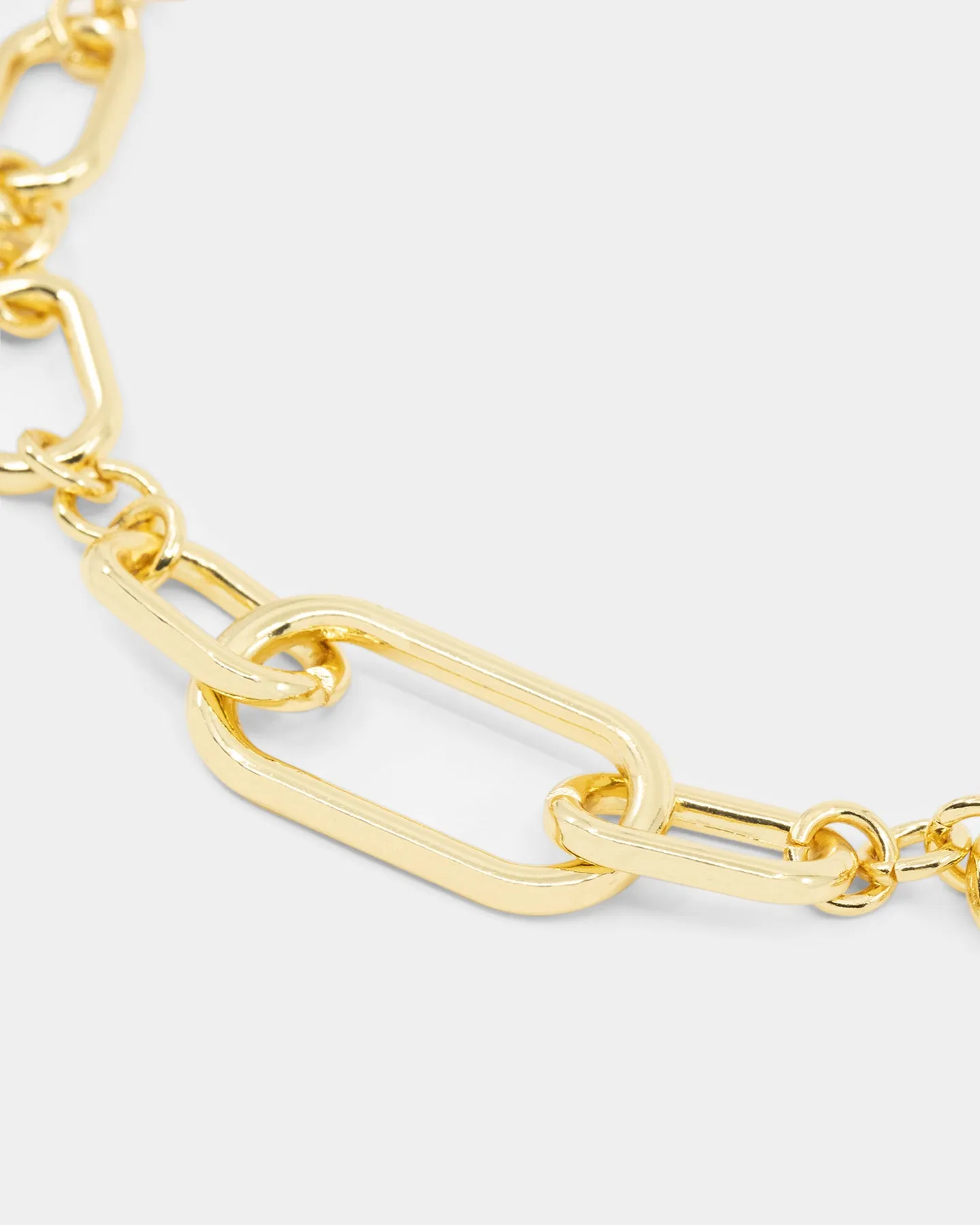 Raising Hell Women's Thick Link Necklace Gold sold by Culture Kings product image thumbnail 5