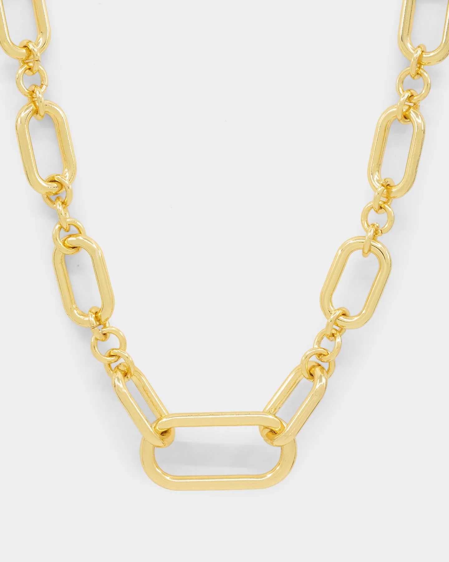 Raising Hell Women's Thick Link Necklace Gold sold by Culture Kings product image thumbnail 3