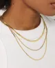 Raising Hell Women's Snake and Figaro Chain Set Gold sold by Culture Kings