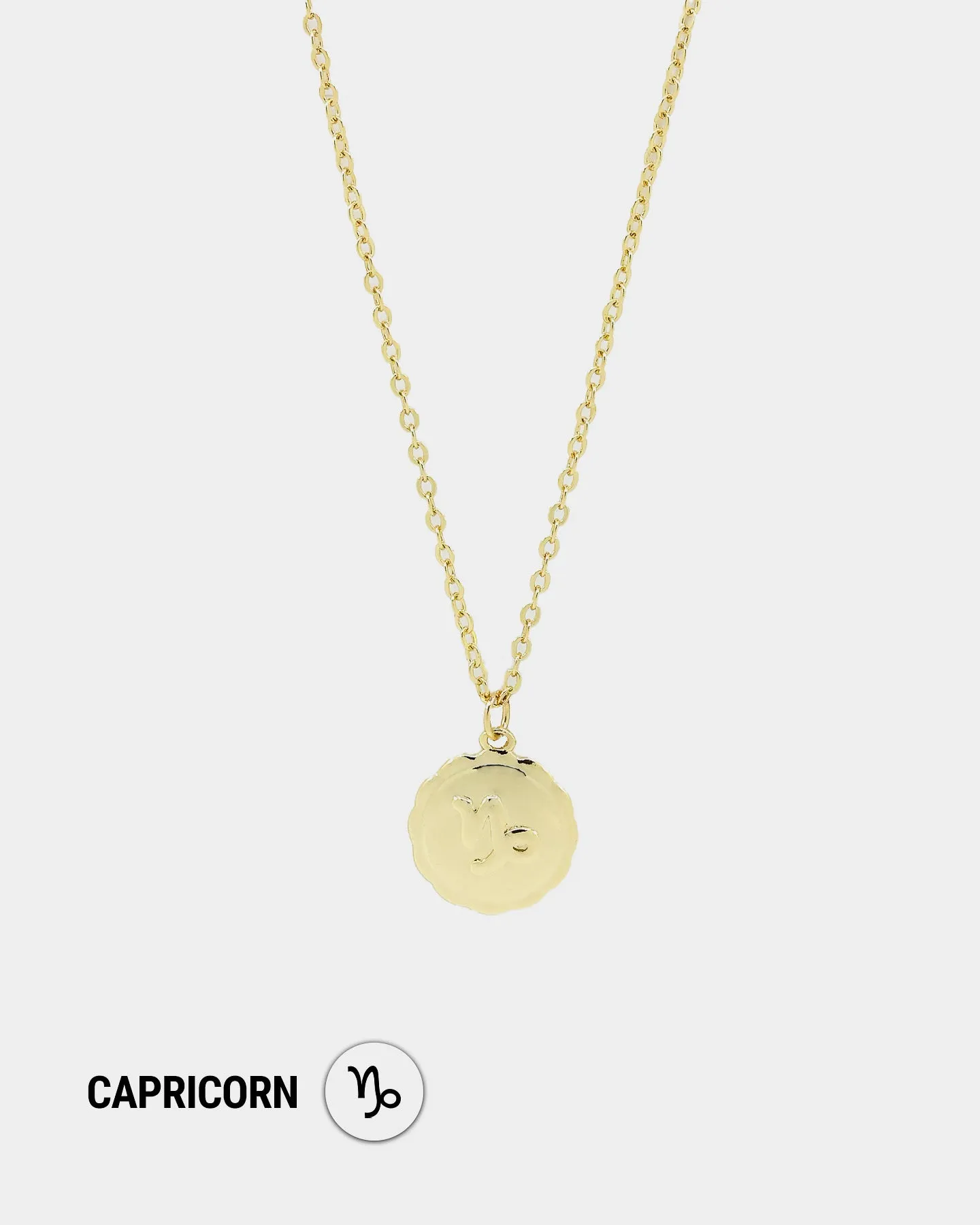 Raising Hell Women's Petit Zodiac Necklace Gold sold by Culture Kings product image thumbnail 4
