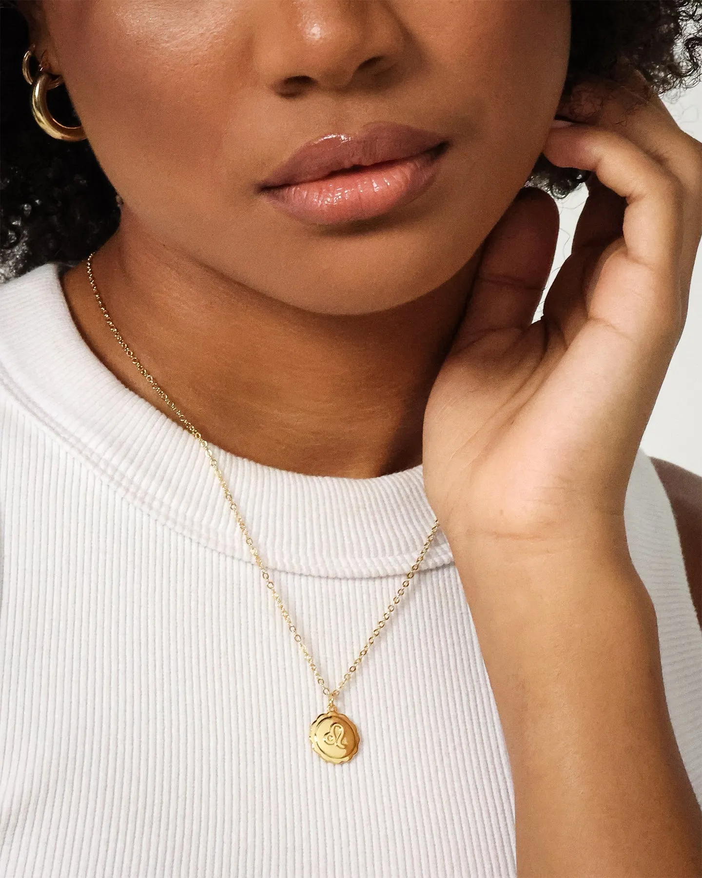 Raising Hell Women's Petit Zodiac Necklace Gold sold by Culture Kings