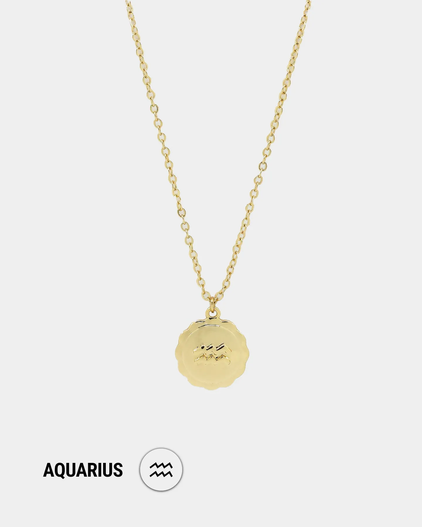 Raising Hell Women's Petit Zodiac Necklace Gold sold by Culture Kings product image thumbnail 5