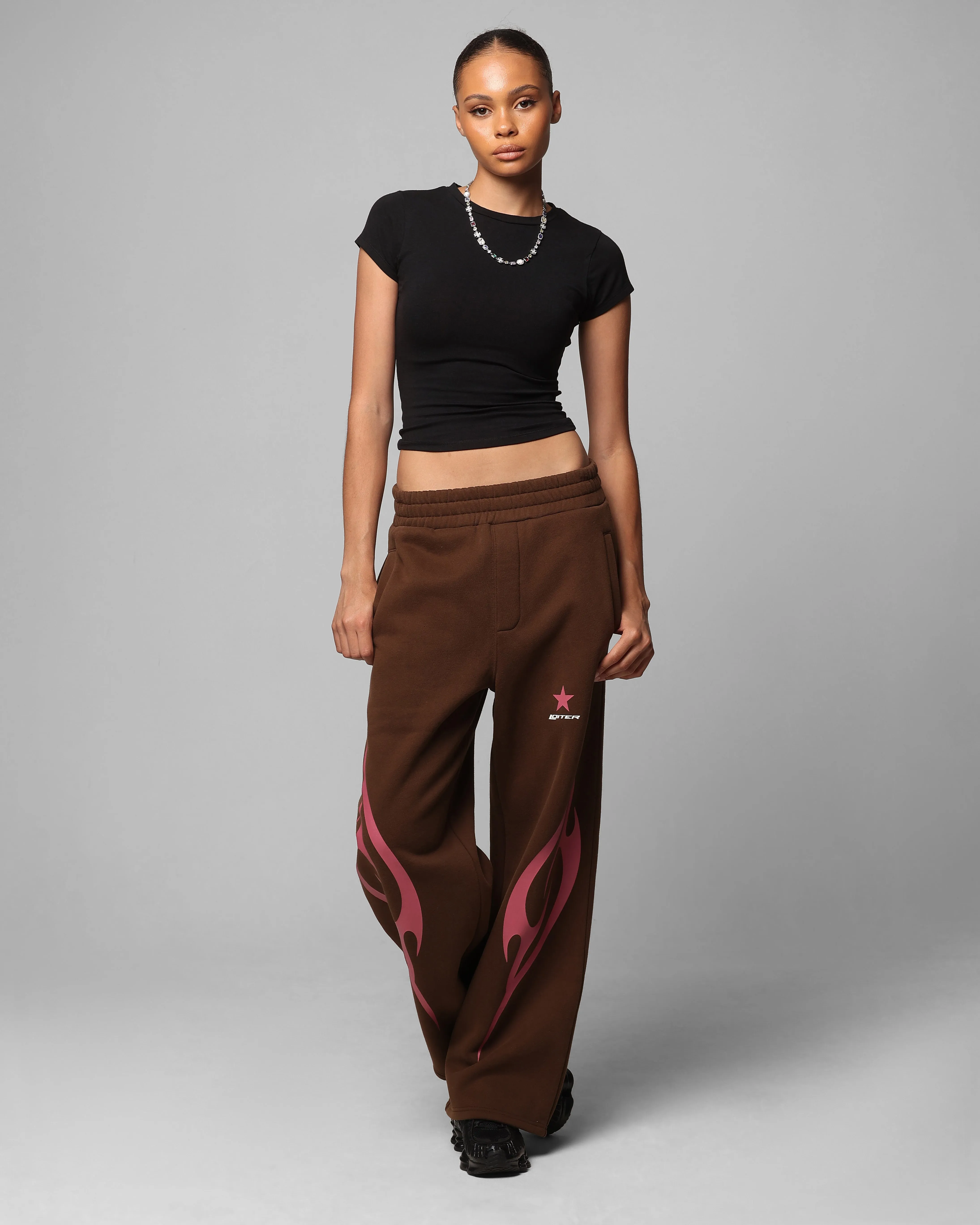 Loiter Cyber Sweat Pants Brown sold by Culture Kings product image thumbnail 2
