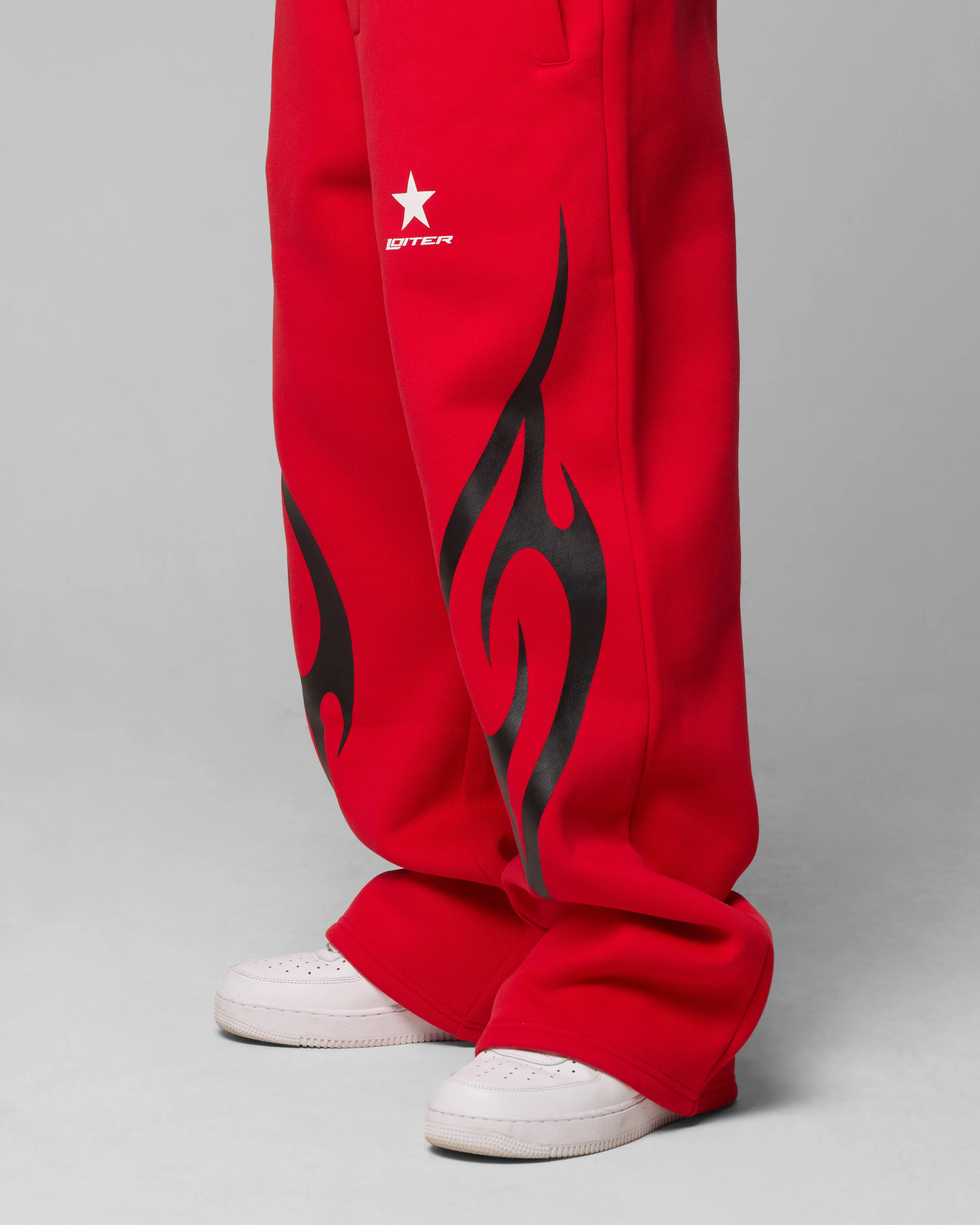 Loiter Cyber Sweat Pants Red sold by Culture Kings product image thumbnail 3