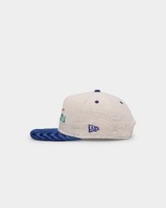 New Era New Zealand Warriors 'NRL Retro Script Corduroy' Golfer Snapback Chrome White sold by Culture Kings