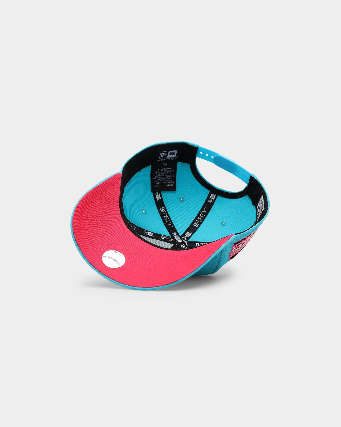 New Era Tampa Bay Rays 'Neon Vice' 9FORTY A-Frame Snapback Neon Blue sold by Culture Kings product image thumbnail 6