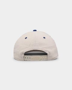 New Era New Zealand Warriors 'NRL Retro Script Corduroy' Golfer Snapback Chrome White sold by Culture Kings