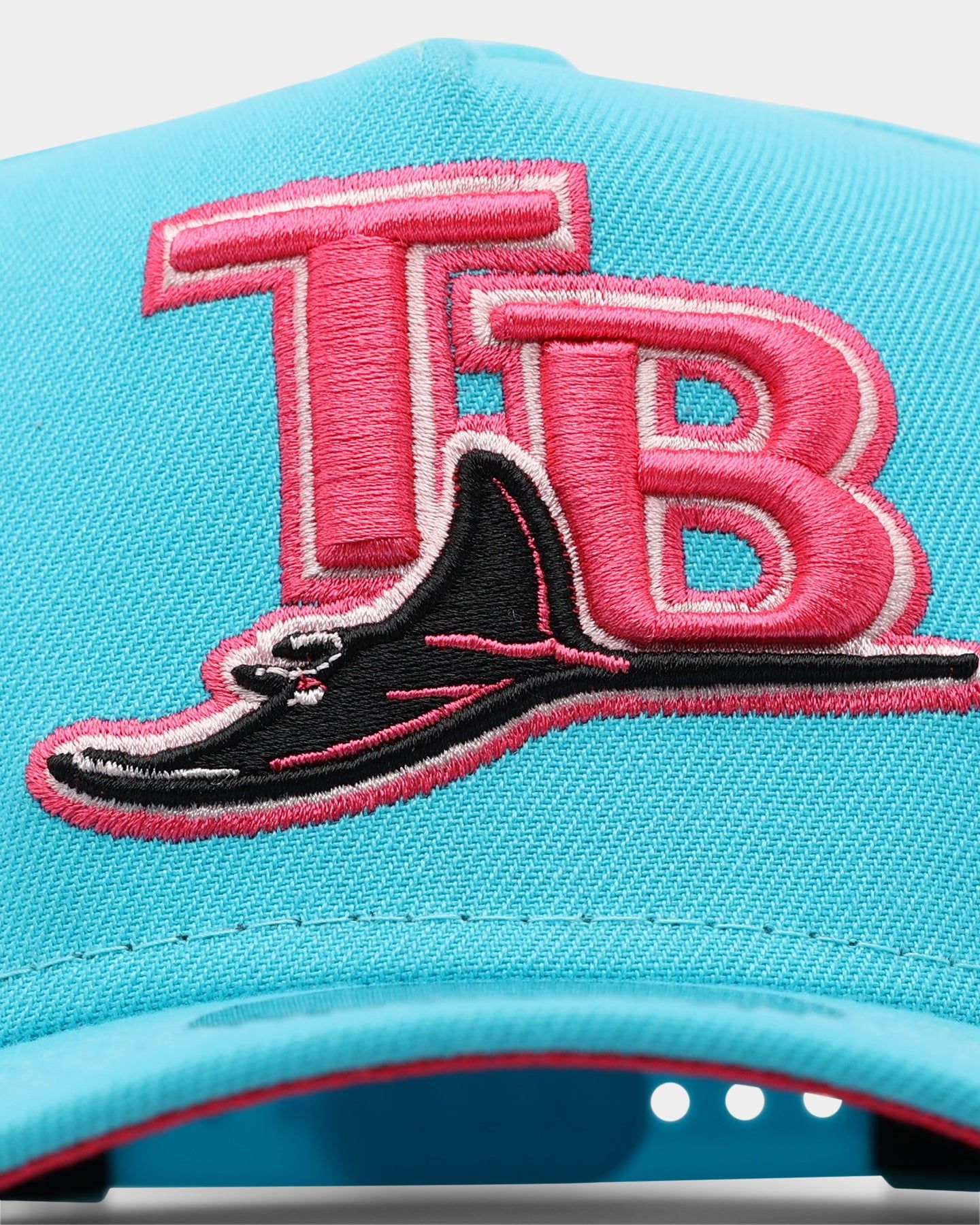 New Era Tampa Bay Rays 'Neon Vice' 9FORTY A-Frame Snapback Neon Blue sold by Culture Kings product image thumbnail 5