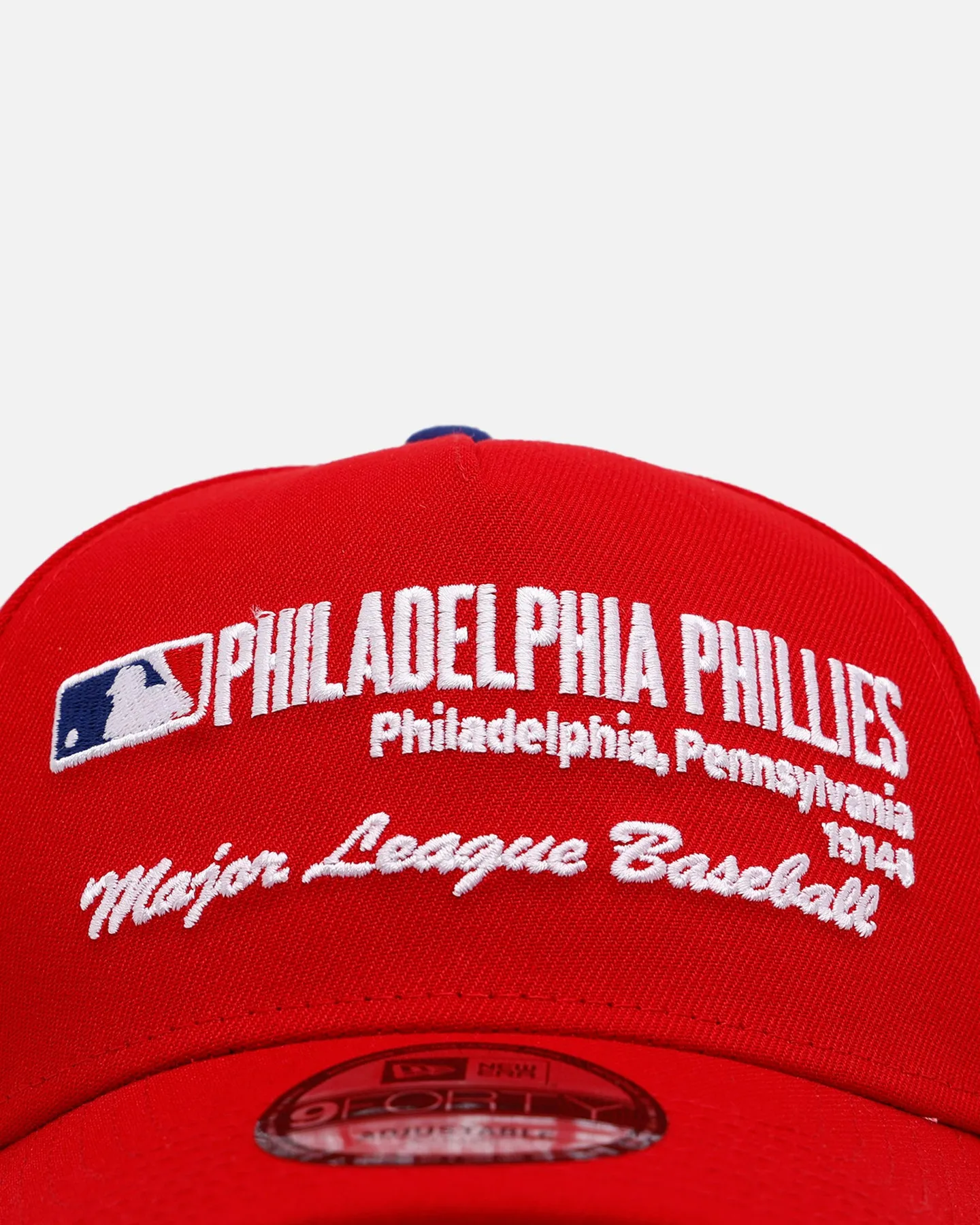 New Era Philadelphia Phillies 'Workleague' 9FORTY A-Frame Snapback Red sold by Culture Kings product image thumbnail 5
