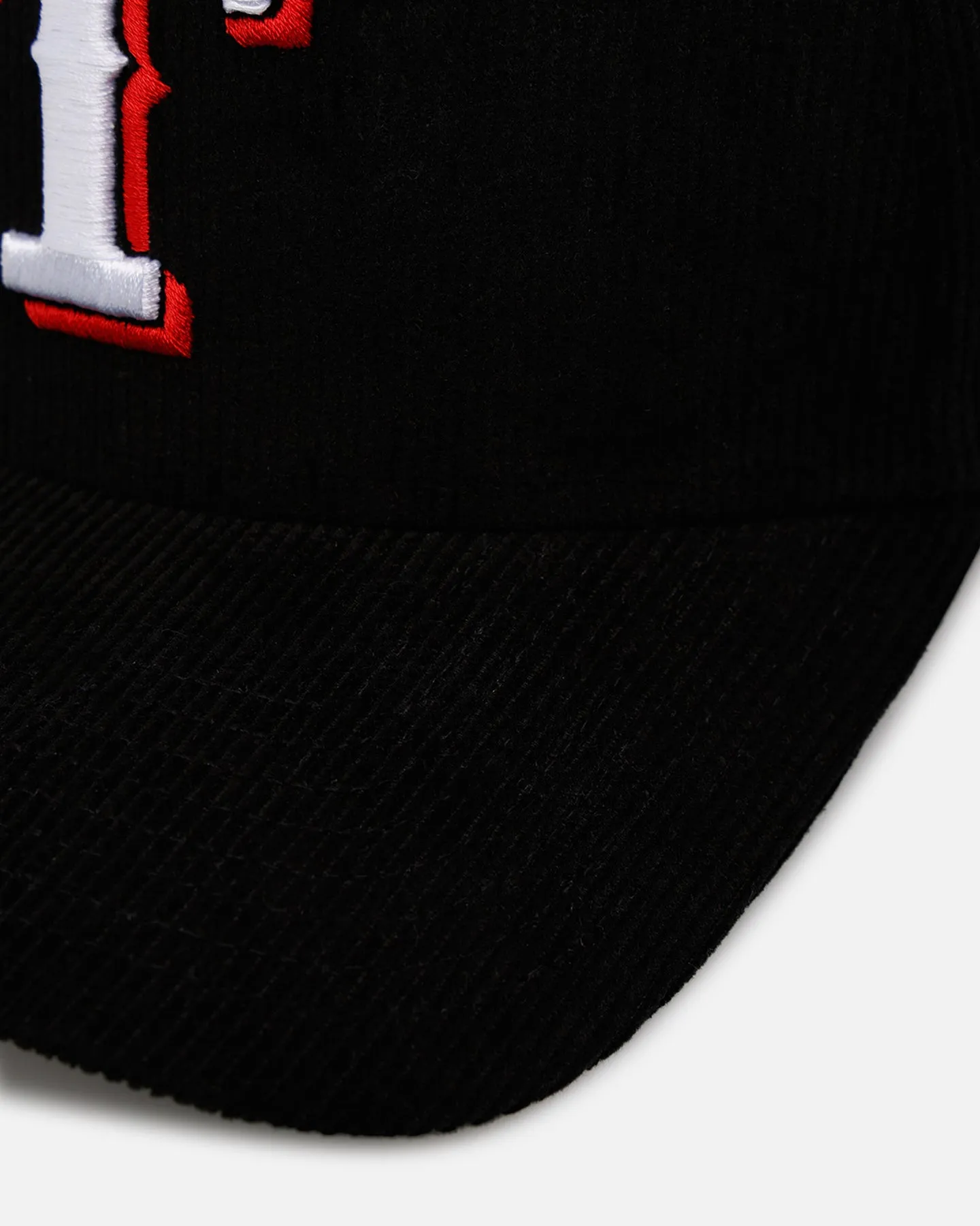 New Era Texas Rangers 'Black Cord' 9FORTY A-Frame Corduroy Snapback Black sold by Culture Kings product image thumbnail 2