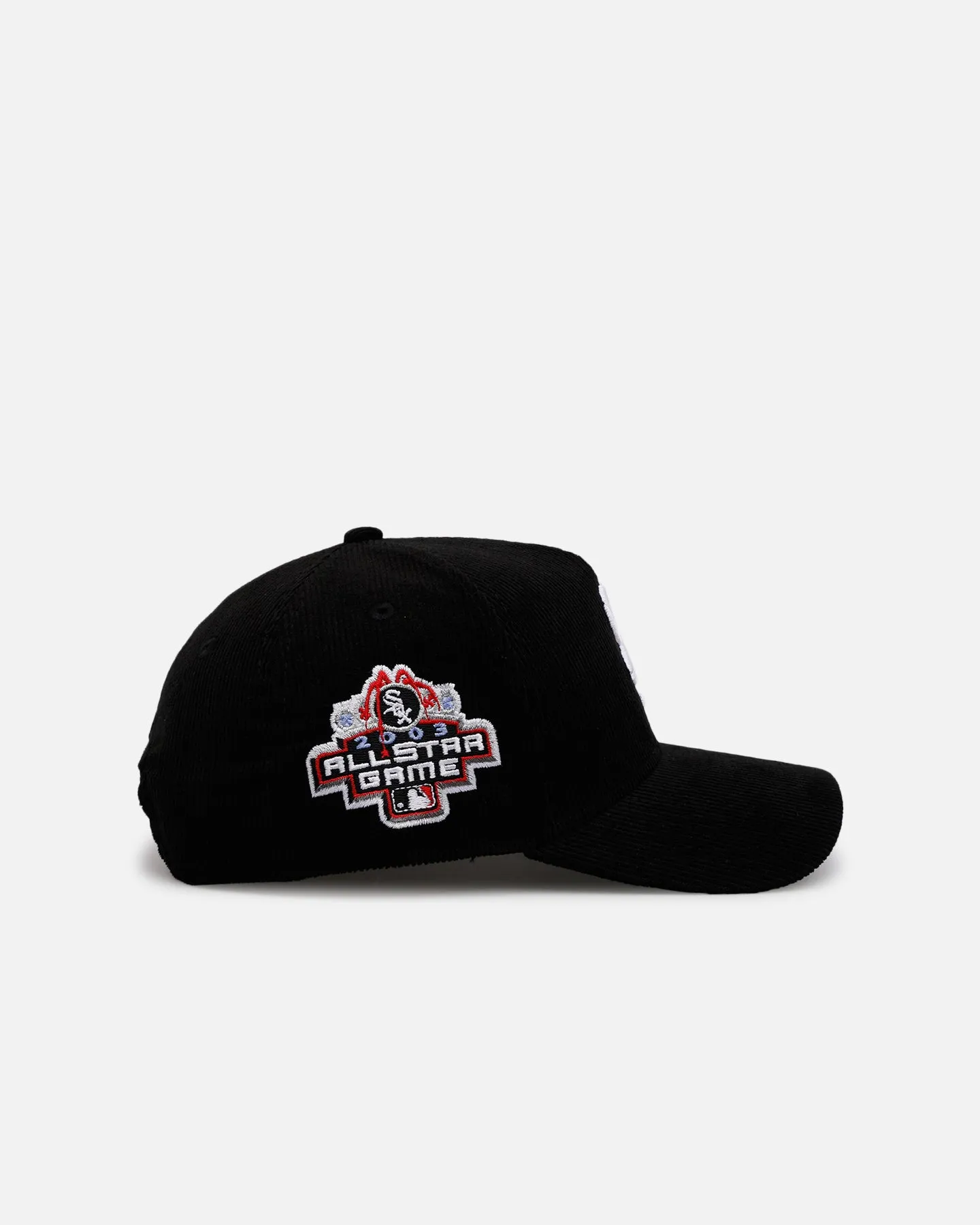 New Era Chicago White Sox 'Black Cord' 9FORTY A-Frame Corduroy Snapback Black sold by Culture Kings product image thumbnail 4
