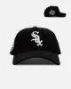 New Era Chicago White Sox 'Black Cord' 9FORTY A-Frame Corduroy Snapback Black sold by Culture Kings