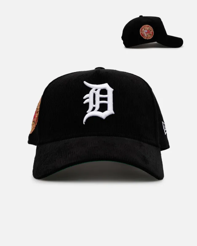 New Era Detroit Tigers 'Black Cord' 9FORTY A-Frame Corduroy Snapback Black sold by Culture Kings