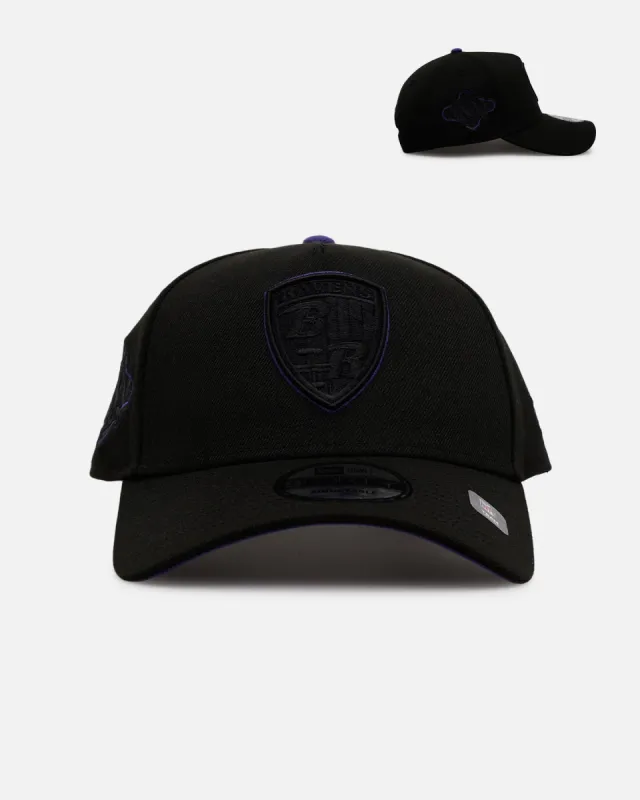 New Era Baltimore Ravens 'Outline' 9FORTY A-Frame Snapback Black sold by Culture Kings