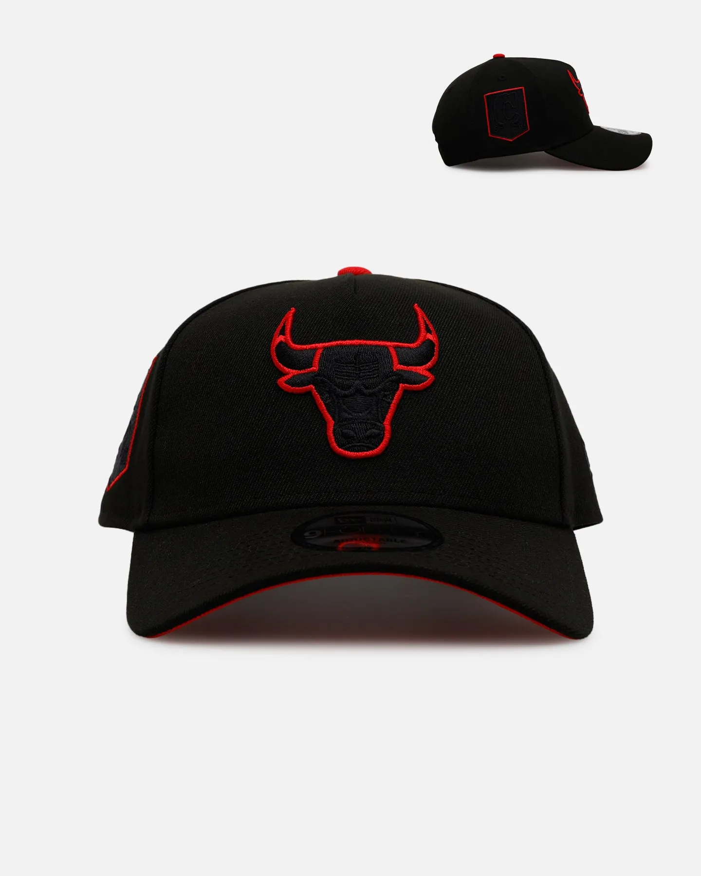 New Era Chicago Bulls 'Outline' 9FORTY A-Frame Snapback Black sold by Culture Kings