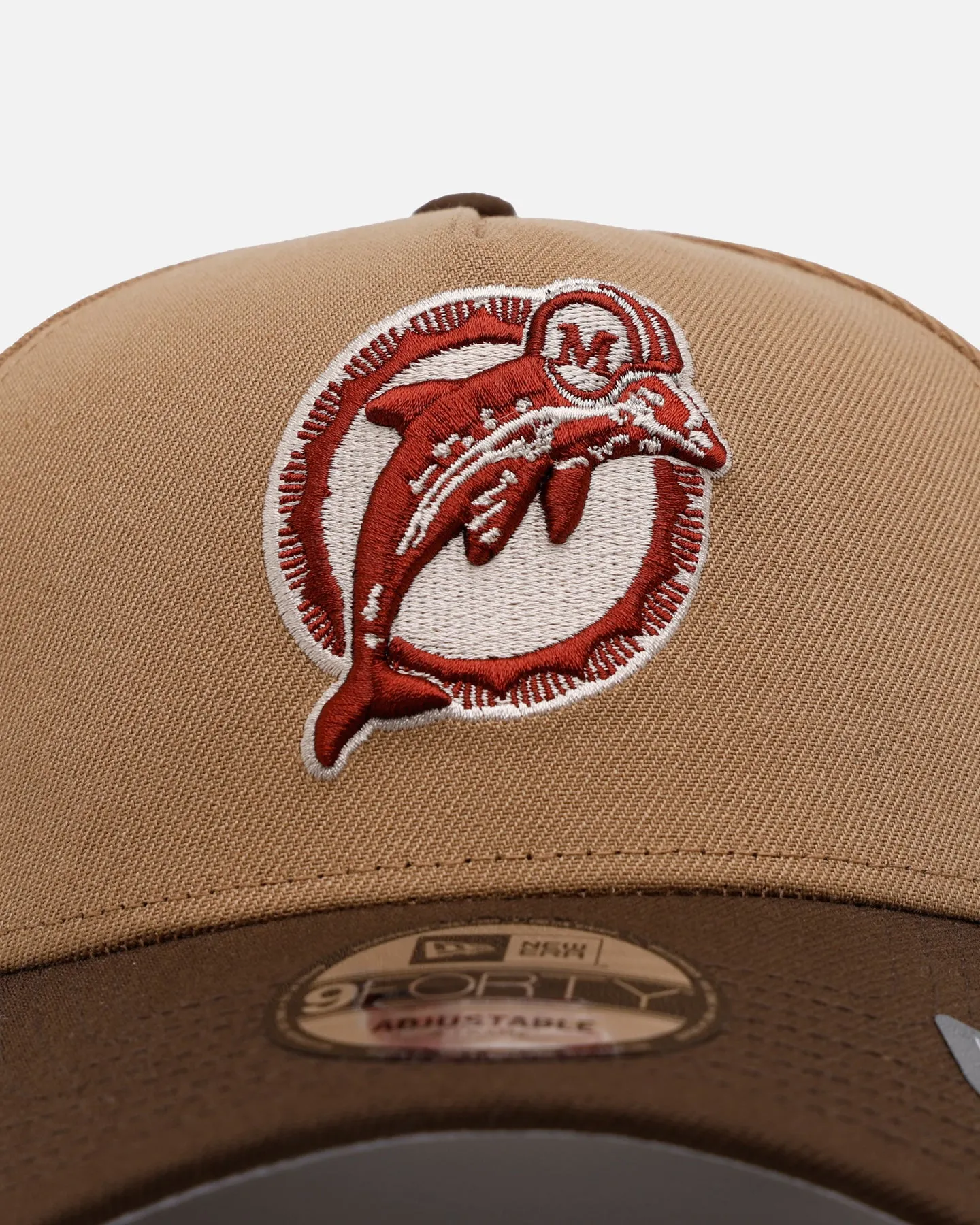 New Era Miami Dolphins 'Thanksgiving Football' 9FORTY A-Frame Snapback Khaki sold by Culture Kings product image thumbnail 5