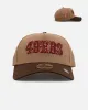 New Era San Francisco 49ers 'Thanksgiving Football' 9FORTY A-Frame Snapback Khaki sold by Culture Kings