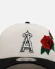 New Era Anaheim Angels 'Chrome Black Roses' 9FORTY A-Frame Snapback Chrome/Black sold by Culture Kings