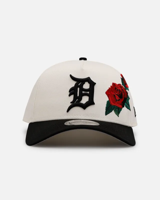 New Era Detroit Tigers 'Chrome Black Roses' 9FORTY A-Frame Snapback Chrome/Black sold by Culture Kings