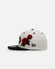 New Era San Francisco 49ers 'Chrome Black Roses' 59FIFTY Fitted Chrome/Black sold by Culture Kings