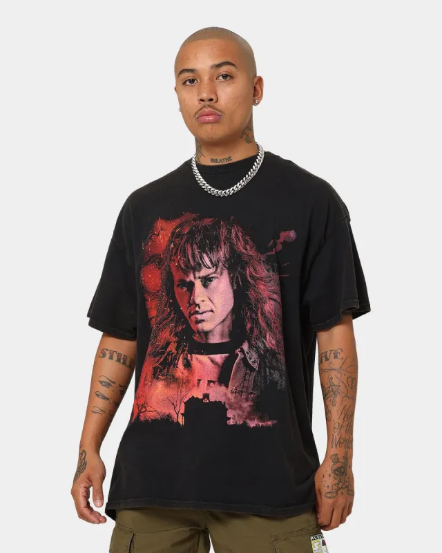 Goat Crew X Stranger Things Eddie Vintage T-Shirt Black Wash sold by Culture Kings