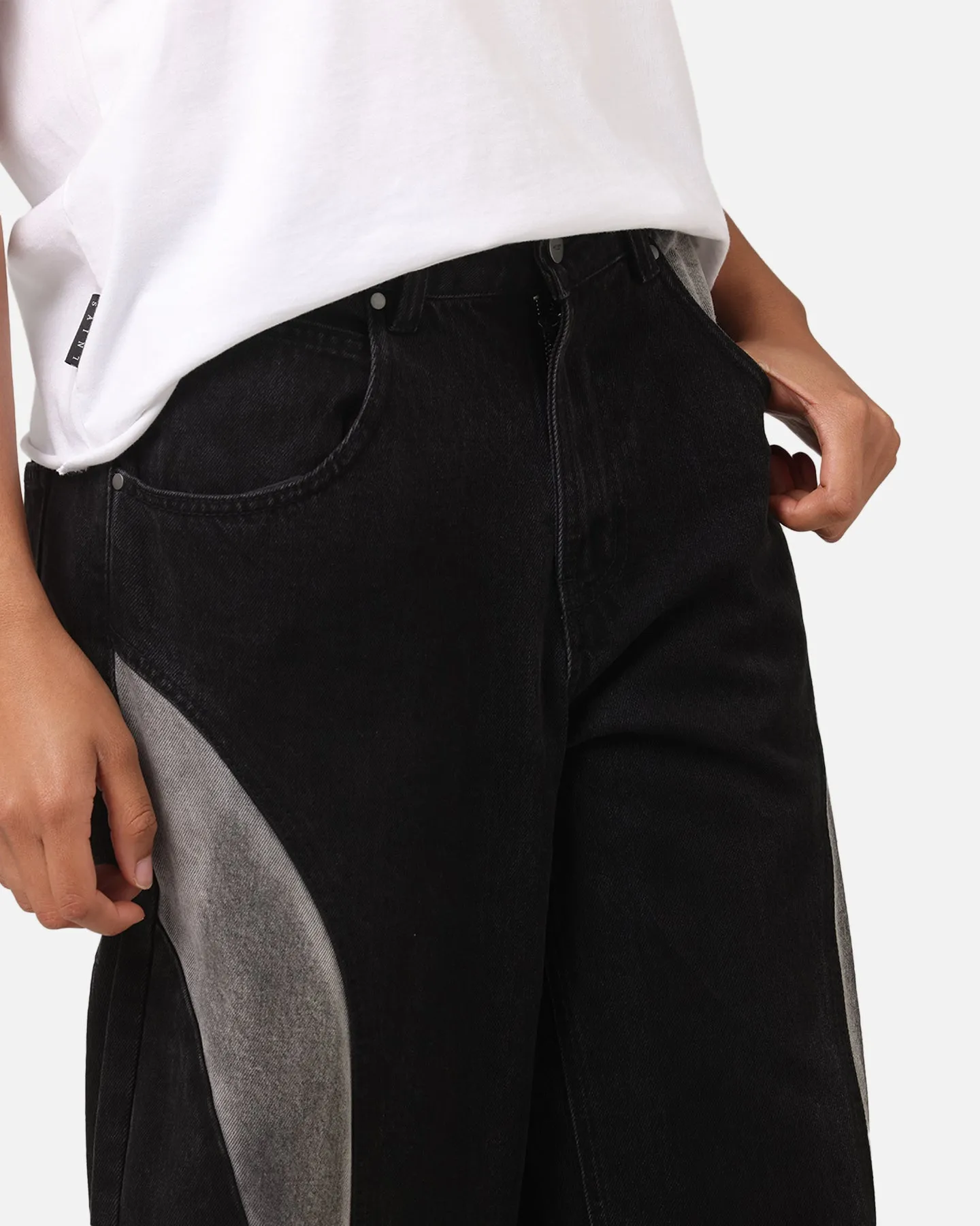 Saint Morta Amplus Workwear Jeans Black/Grey sold by Culture Kings product image thumbnail 3