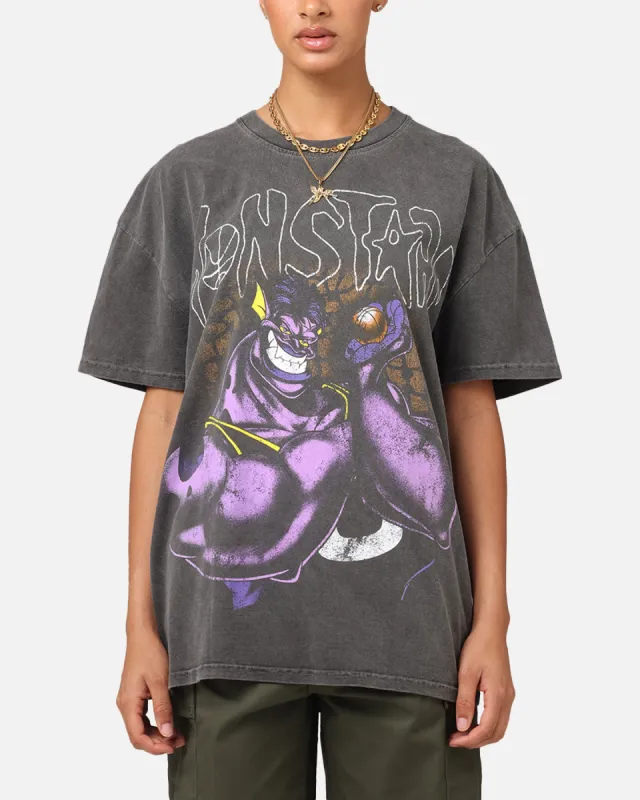 American Thrift X Space Jam Monstars Heavyweight Vintage T-Shirt Black Wash sold by Culture Kings