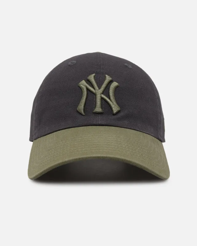New Era New York Yankees 'Olive Herringbone' Casual Classic Strapback Olive sold by Culture Kings