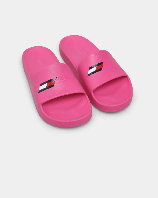 Tommy Jeans Women's Sport Pool Slides Hot Magenta sold by Culture Kings
