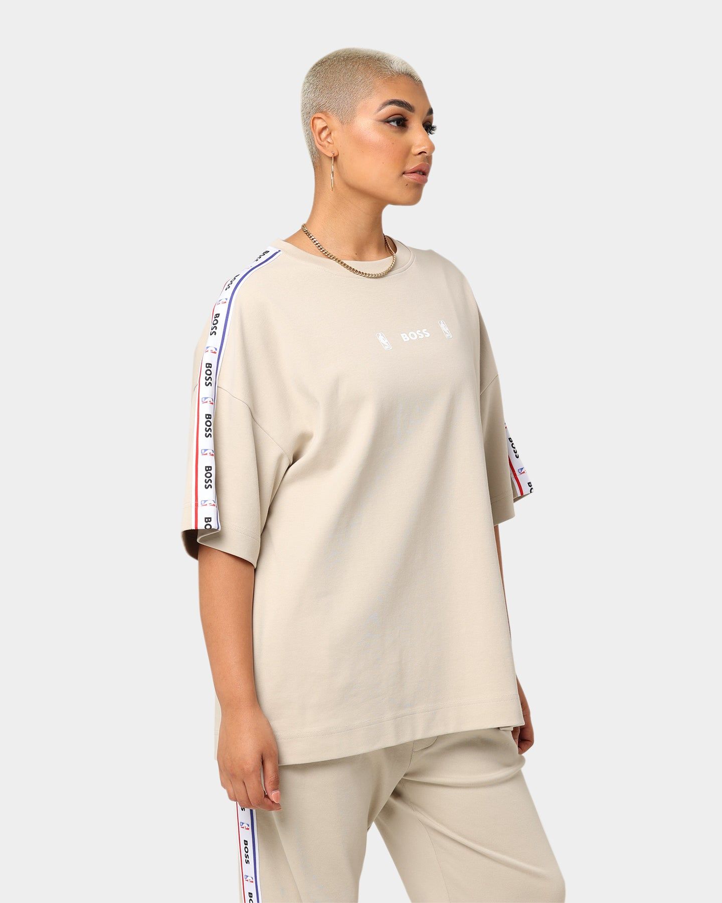 Hugo Boss Hugo Boss X NBA Modern T-Shirt Light Beige sold by Culture Kings product image thumbnail 5