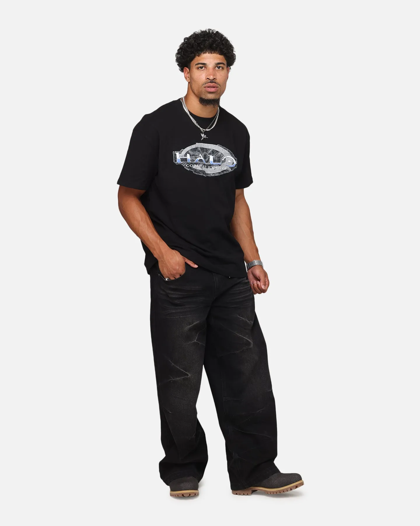 Goat Crew X Halo 2 Halo Combat Evolved Heavyweight T-Shirt Black sold by Culture Kings product image thumbnail 4