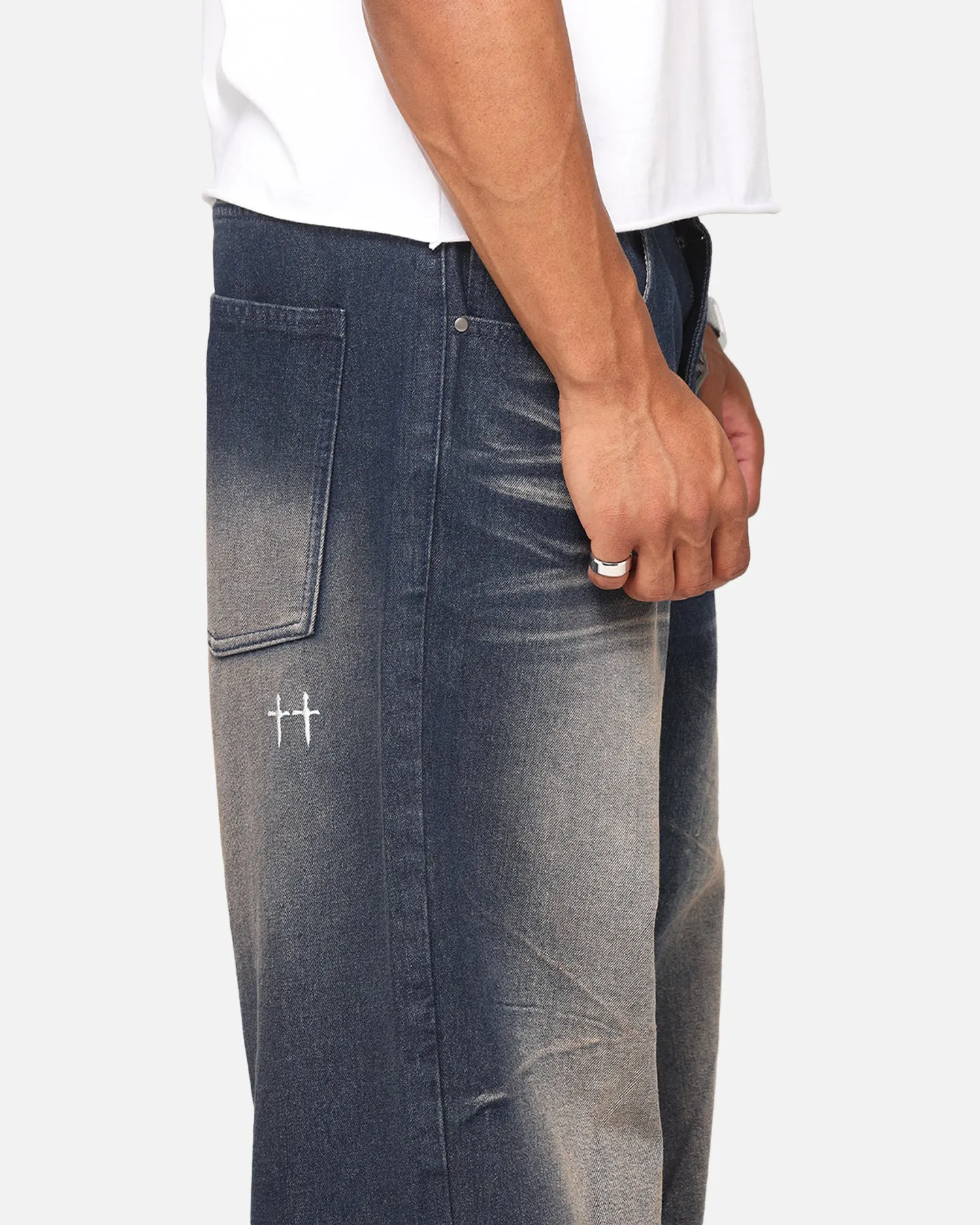 Saint Morta Amplus Jeans Antiquity Blue sold by Culture Kings product image thumbnail 4