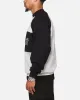 Carre Panel Raglan Crewneck Black/Grey Marle sold by Culture Kings
