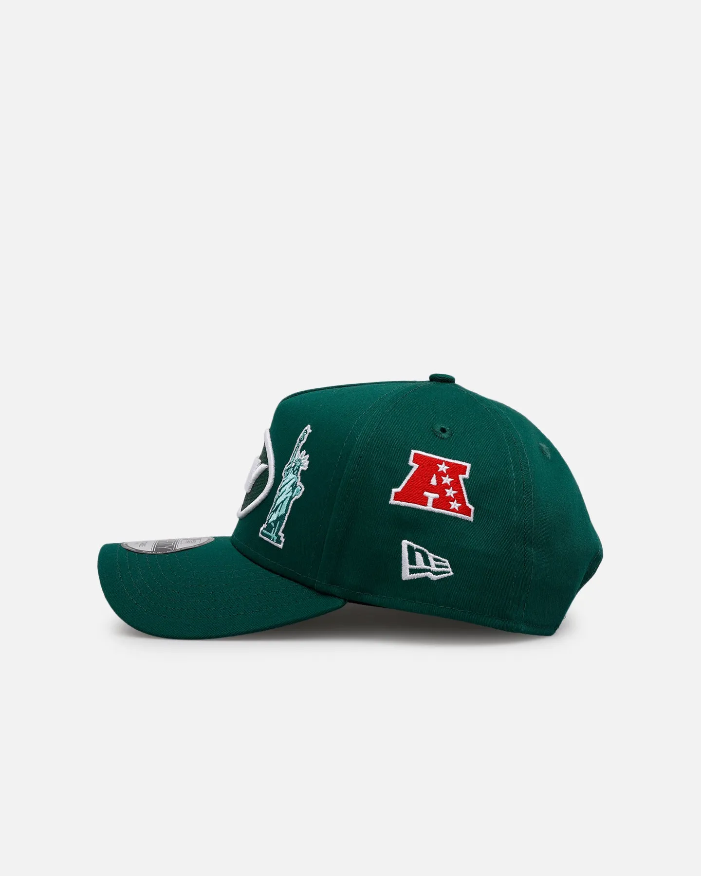 New Era New York Jets 'City Icons' 9FORTY A-Frame Snapback Green sold by Culture Kings product image thumbnail 4