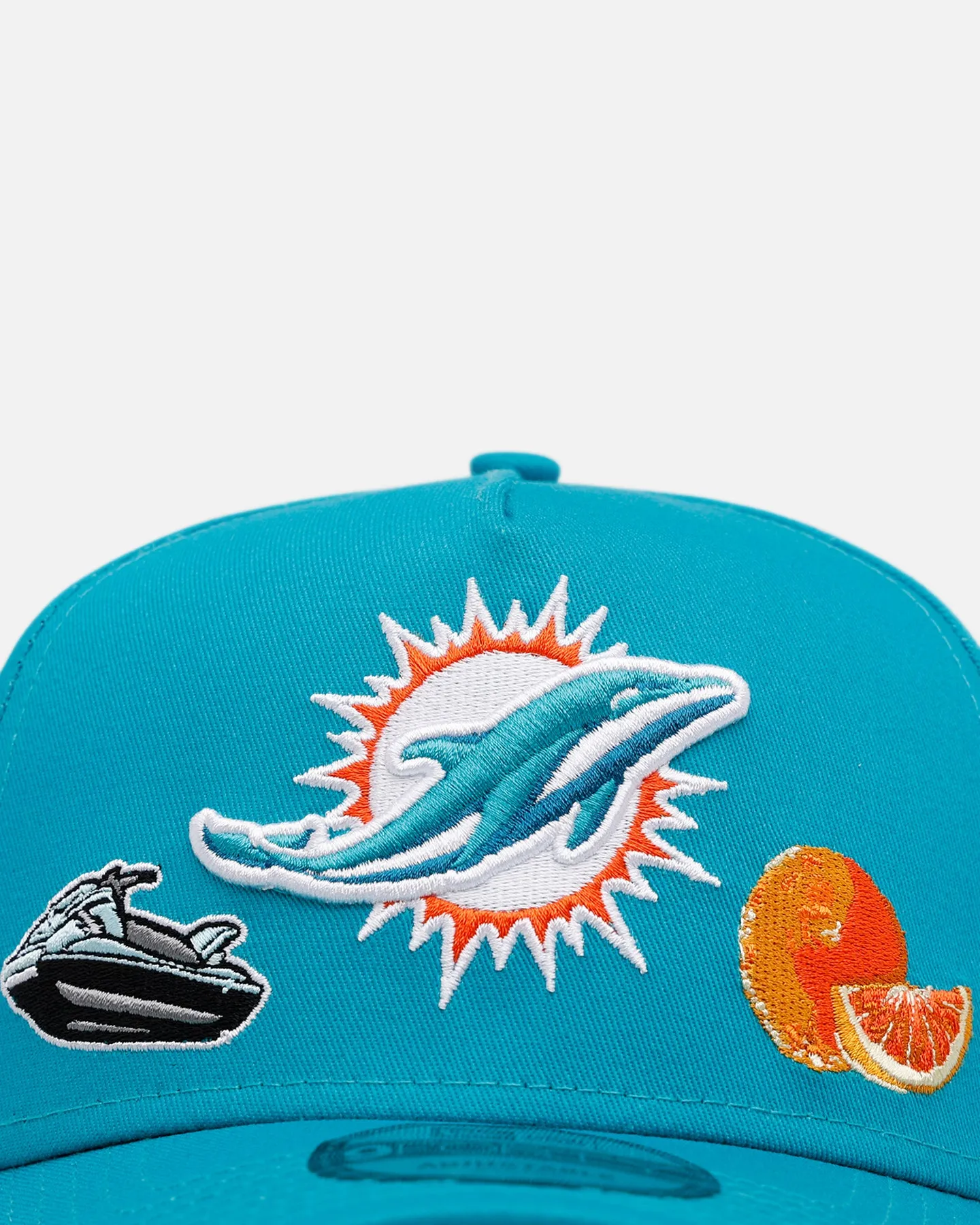 New Era Miami Dolphins 'City Icons' 9FORTY A-Frame Snapback Teal sold by Culture Kings product image thumbnail 5