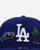 New Era Los Angeles Dodgers 'City Icons' 9FORTY A-Frame Snapback Blue sold by Culture Kings