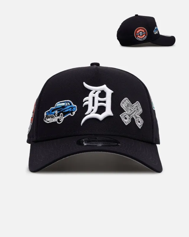 New Era Detroit Tigers 'City Icons' 9FORTY A-Frame Snapback Navy sold by Culture Kings